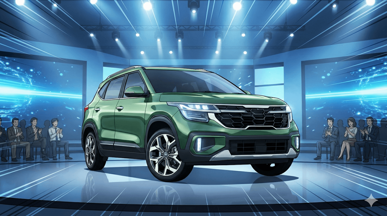 Animated product launches